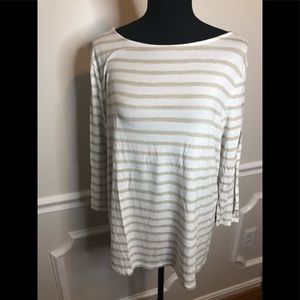 Chico’s Zenergy stripped tunic
